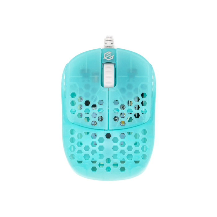 Ігрова мишка G-Wolves HSK Green Transparent PixArt PMW 3389