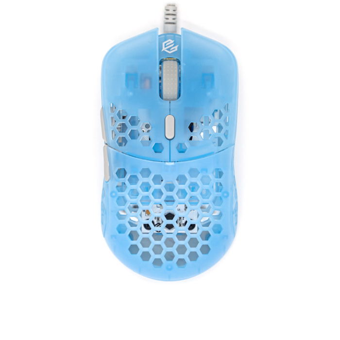 Ігрова мишка G-Wolves Hati S Blue Transparent PixArt PMW 3389