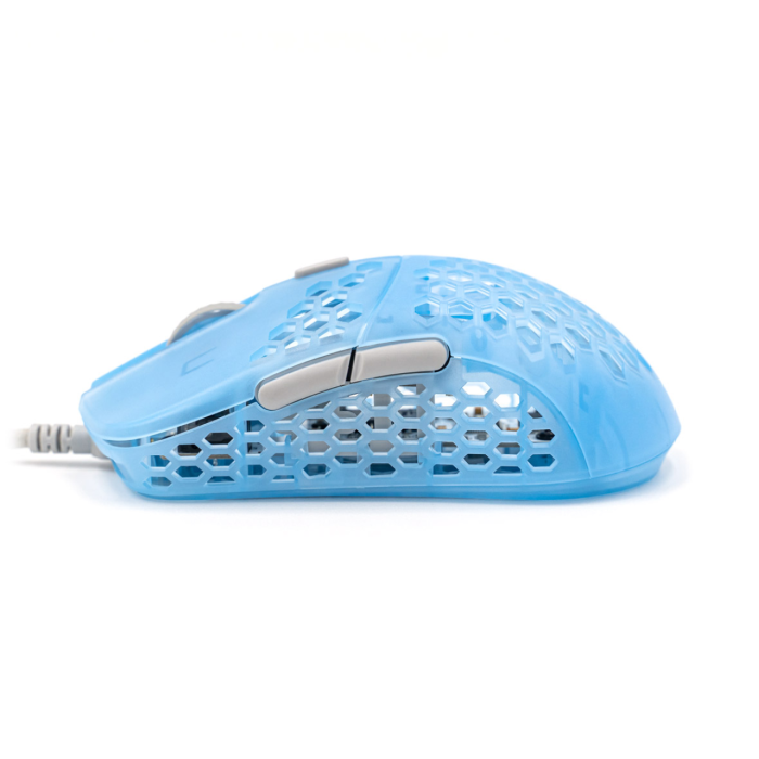 Ігрова мишка G-Wolves Hati S Blue Transparent PixArt PMW 3389