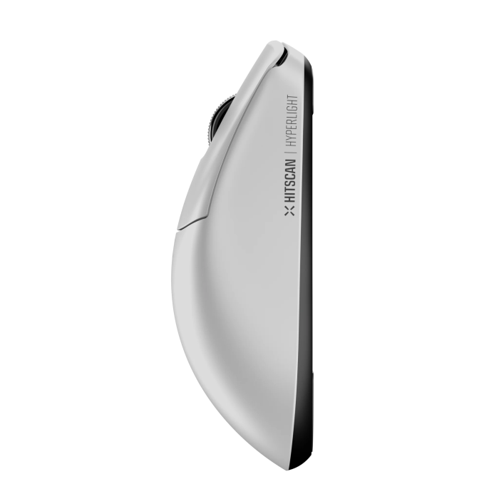 Безпровідна ігрова мишка Hitscan Hyperlight 8 кГц White PixArt PAW 3395