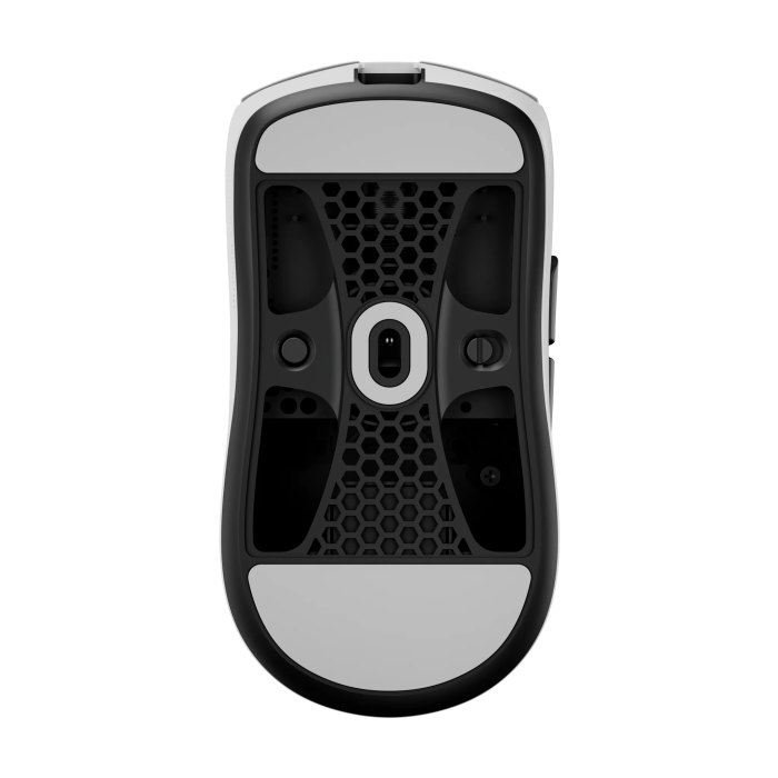 Безпровідна ігрова мишка Hitscan Hyperlight 8 кГц White PixArt PAW 3395