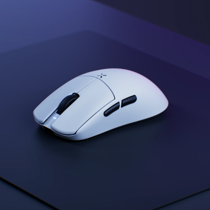 Безпровідна ігрова мишка Hitscan Hyperlight 8 кГц White PixArt PAW 3395
