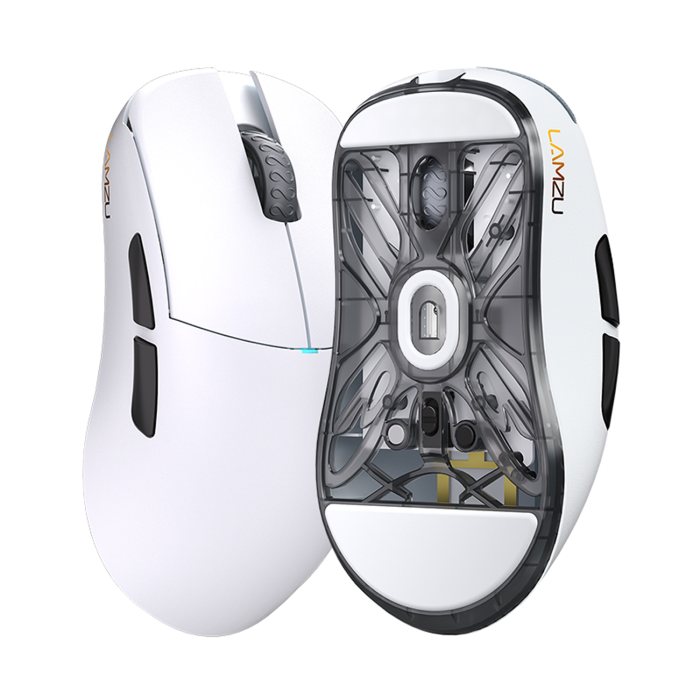 Безпровідна ігрова мишка Lamzu Atlantis Mini 8K [Champion Edition] - Panda White (підтримує 8К) PixArt PAW 3950