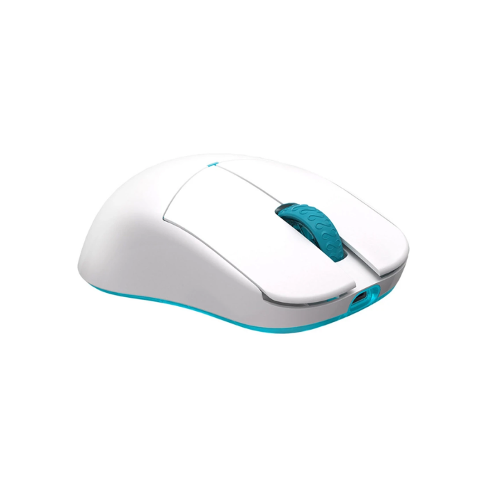 Безпровідна ігрова мишка Lamzu Atlantis Mini Pro - Polar White (підтримує 4К) PixArt PAW 3395