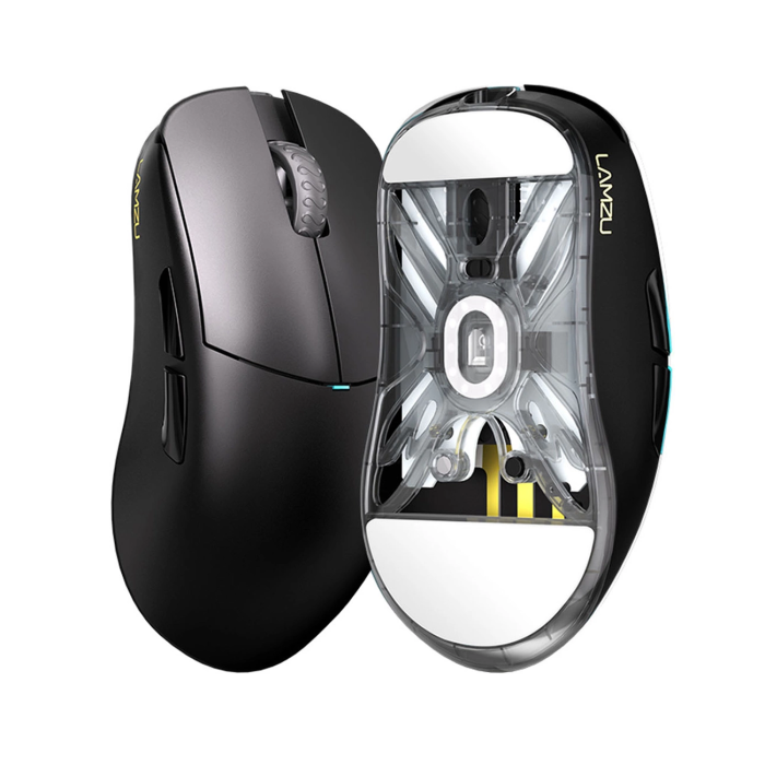 Безпровідна ігрова мишка Lamzu Atlantis OG V2 4K - Charcoal Black PixArt PAW 3395