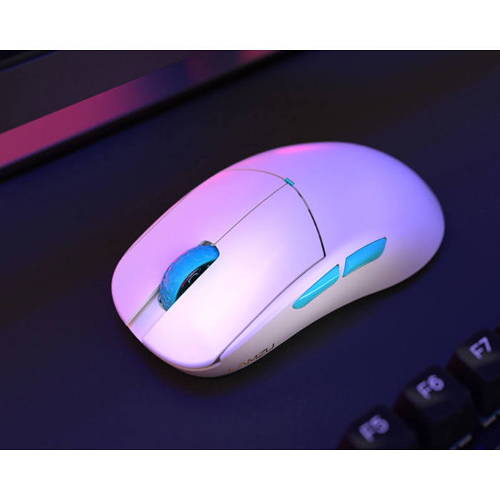 Безпровідна ігрова мишка Lamzu Atlantis OG V2 Pro - Polar White (підтримує 4К) PixArt PAW 3395