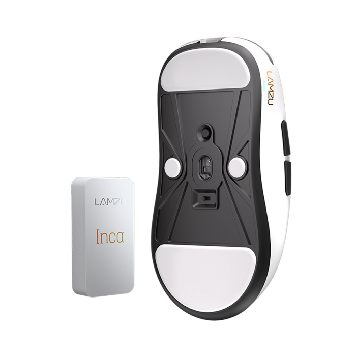 Безпровідна ігрова мишка Lamzu Inca 8K - White PixArt PAW 3950