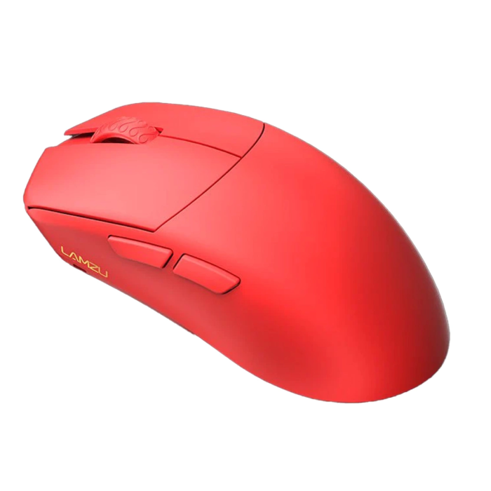 Безпровідна ігрова мишка Lamzu Maya - Imperial Red (підтримує 4К) PixArt PAW 3395
