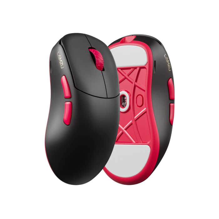 Мишка Lamzu Thorn V2 8K - Black-Red