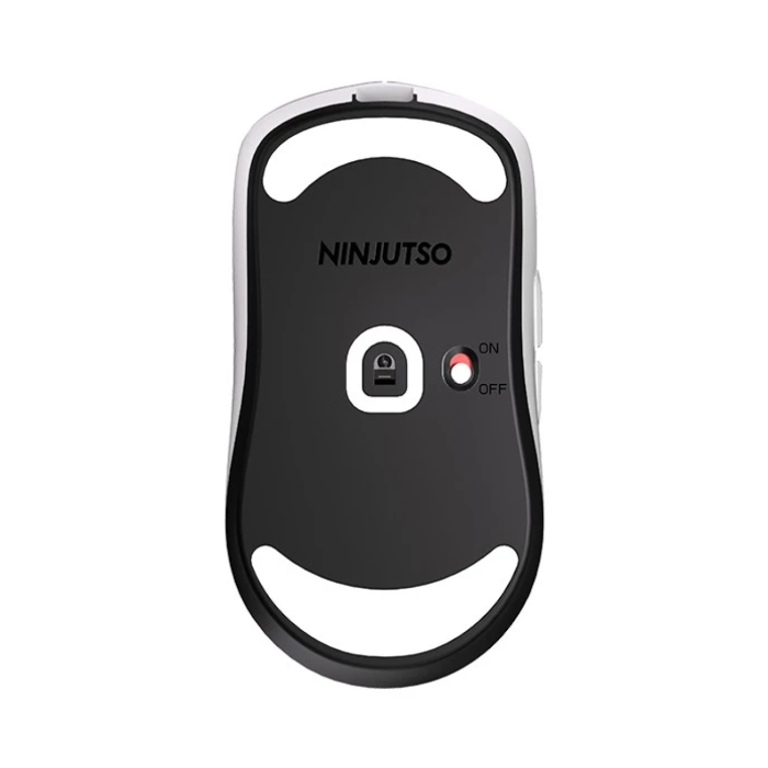 Безпровідна ігрова мишка Ninjutso Sora V2 8K White AIMNINJA