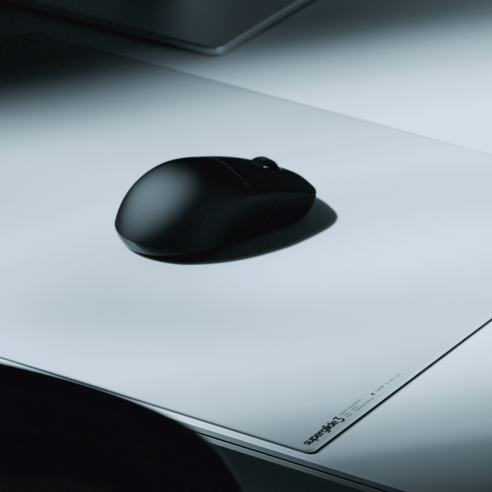 Скляний килимок для миші  Superglide Pad v3 XL White Type-S (SGPXLW3S)