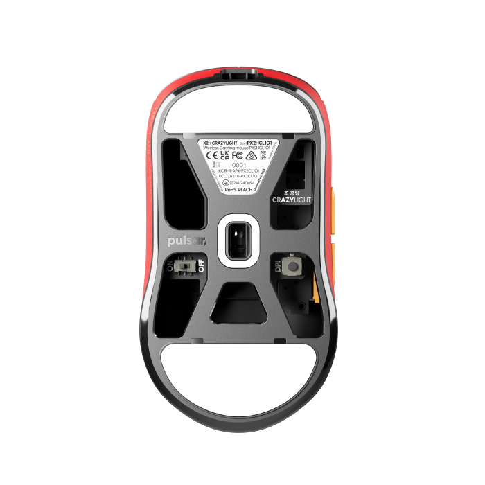 Мишка Pulsar X2H CrazyLight Medium Volcano (PX2HCL203)