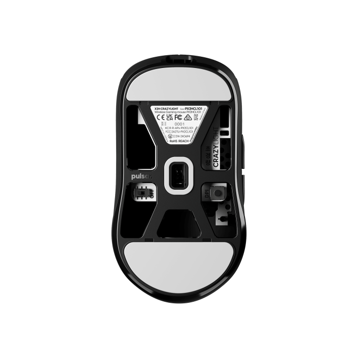 Мишка Pulsar X2H Crazylight Jet Black (PX2HCL101)