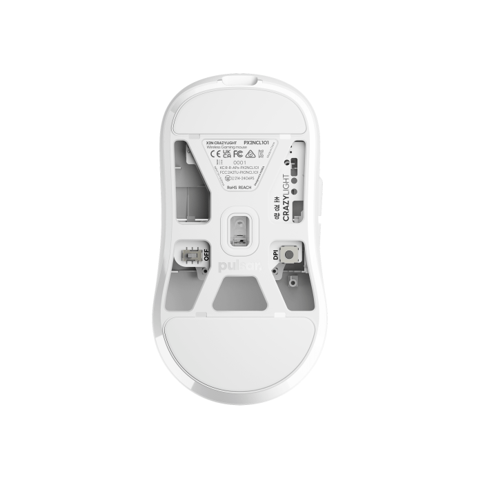 Мишка Pulsar X2N CrazyLight Mini Uyuni White (PX2NCL102)