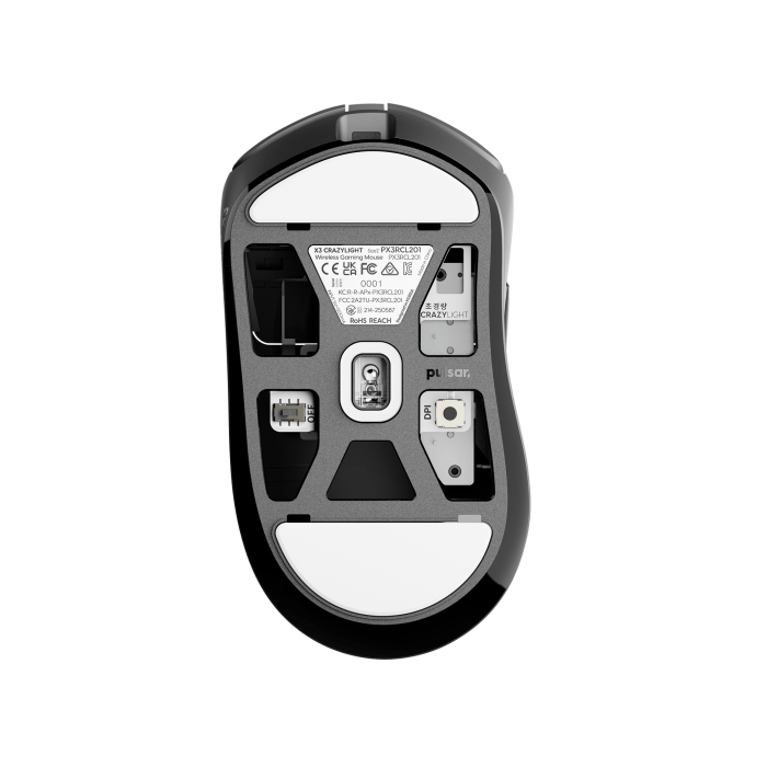 Мишка Pulsar X3 CrazyLight Medium Jet Black (PX3RCL201)
