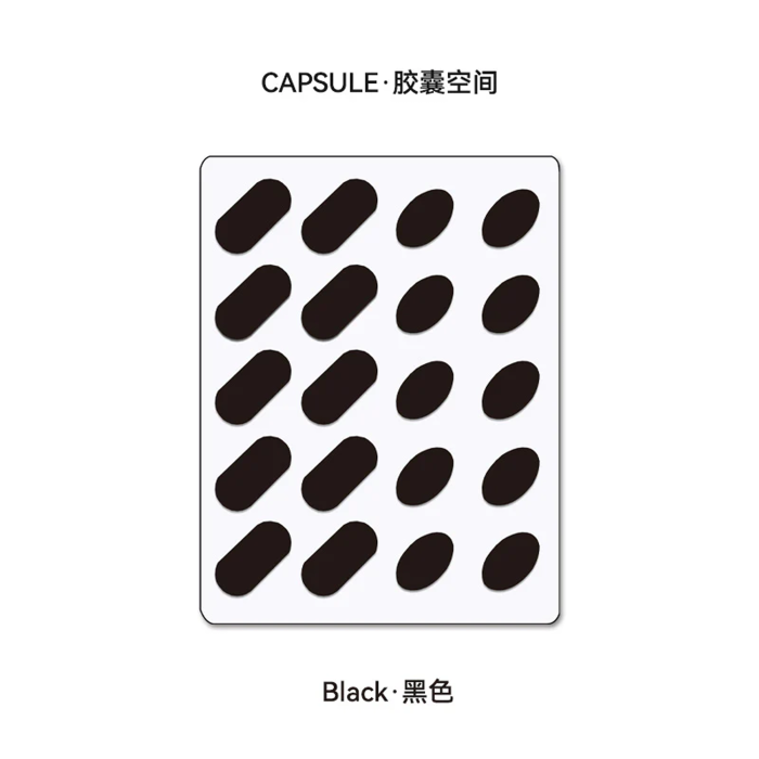 Универсальные глайды для мыши Unusual Way Sports Capsule - Black