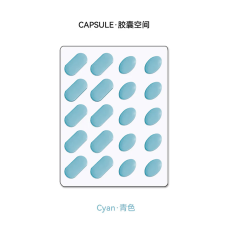 Глайди для мишки Unusual Way Sports Capsule - Cyan