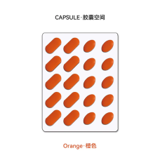 Глайди для мишки Unusual Way Sports Capsule - Orange