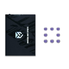Глайди для мишки Unusual Way Sports Purple Fox Gaze - Universal Dots
