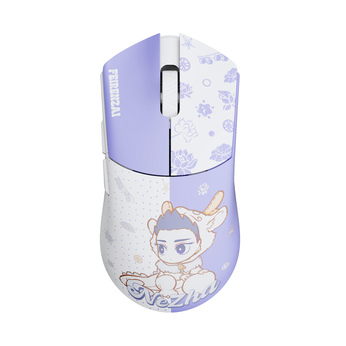 Мишка WLMouse × Feirenzai Beast G Max - NZ Purple Limited Edition [Kailh Optical]
