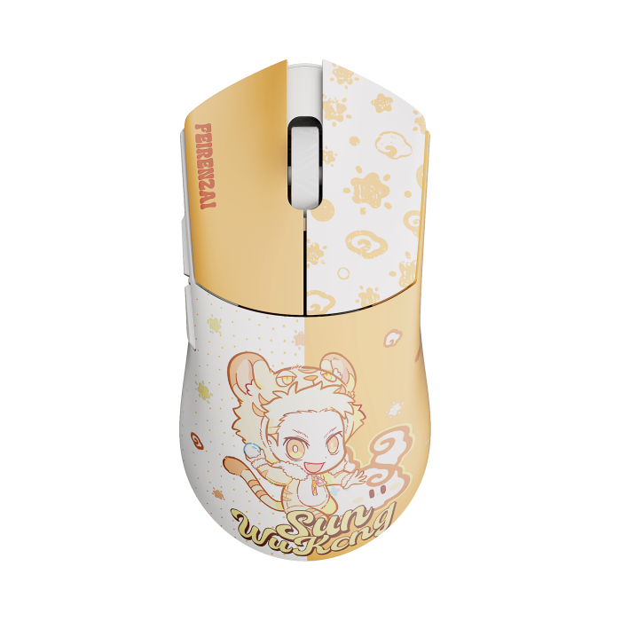 Мишка WLMouse × Feirenzai Beast G Max - SWK Yellow Limited Edition [Kailh Optical]