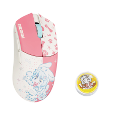 Мишка WLMouse × Feirenzai Beast G Max - XT Yellow Pink Limited Edition [Kailh Optical]