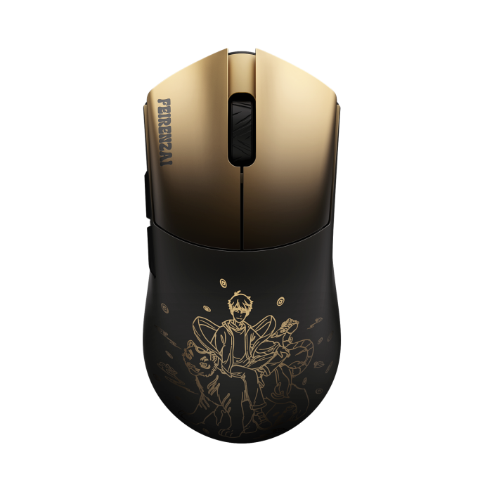 Мишка WLMouse × Feirenzai Beast G Max - ZGM Black Limited Edition [Kailh Optical]