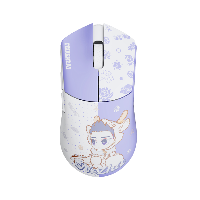 Мишка WLMouse × Feirenzai Beast G Medium - NZ Purple Limited Edition [Kailh Optical]