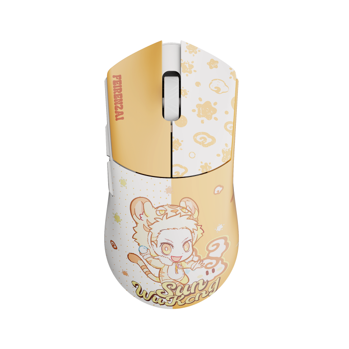 Мишка WLMouse × Feirenzai Beast G Medium - SWK Yellow Limited Edition [Kailh Optical]