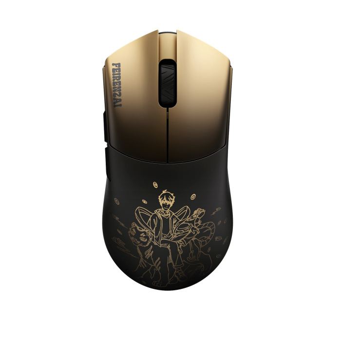 Мишка WLMouse × Feirenzai Beast G Medium - ZGM Black Limited Edition [Kailh Optical]