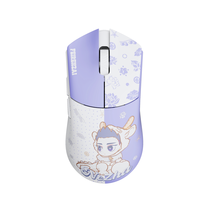 Мишка WLMouse × Feirenzai Beast G Mini - NZ Purple Limited Edition [Kailh Optical]