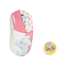 Мишка WLMouse × Feirenzai Beast G Mini - XT Yellow Pink Limited Edition [Kailh Optical]