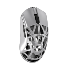 Мишка WLMouse Beast X Max Solid Sides - Metallic Silver [Omron Opticals]
