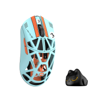 Мышь WLMouse Beast X Mini Pro Solid Sides - Blue/Orange [Omron Opticals]
