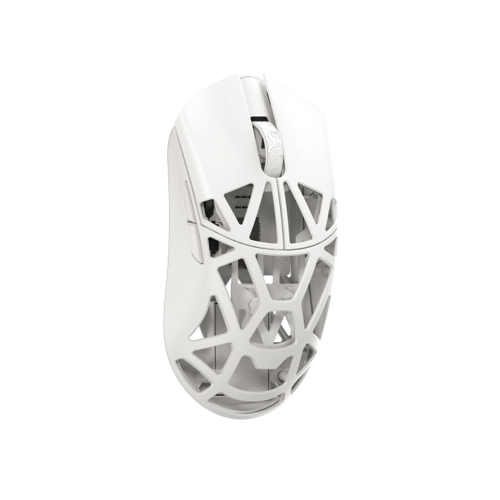 Мишка WLMouse Beast X Mini Pro Solid Sides - Milky White [Omron Opticals]