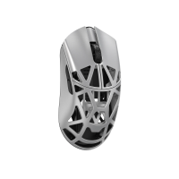 Мишка WLMouse Beast X Mini Pro Solid Sides - Metallic Silver [Omron Opticals]