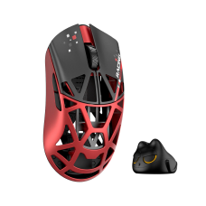 Мишка WLMouse Beast X Pro Solid Sides - Red/Black [Omron Opticals]