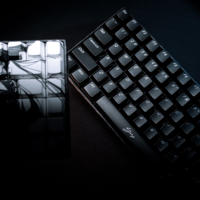 Магнітна клавіатура WLMouse YING75 HE Forged Carbon Fiber - Black [TTC Shadow]